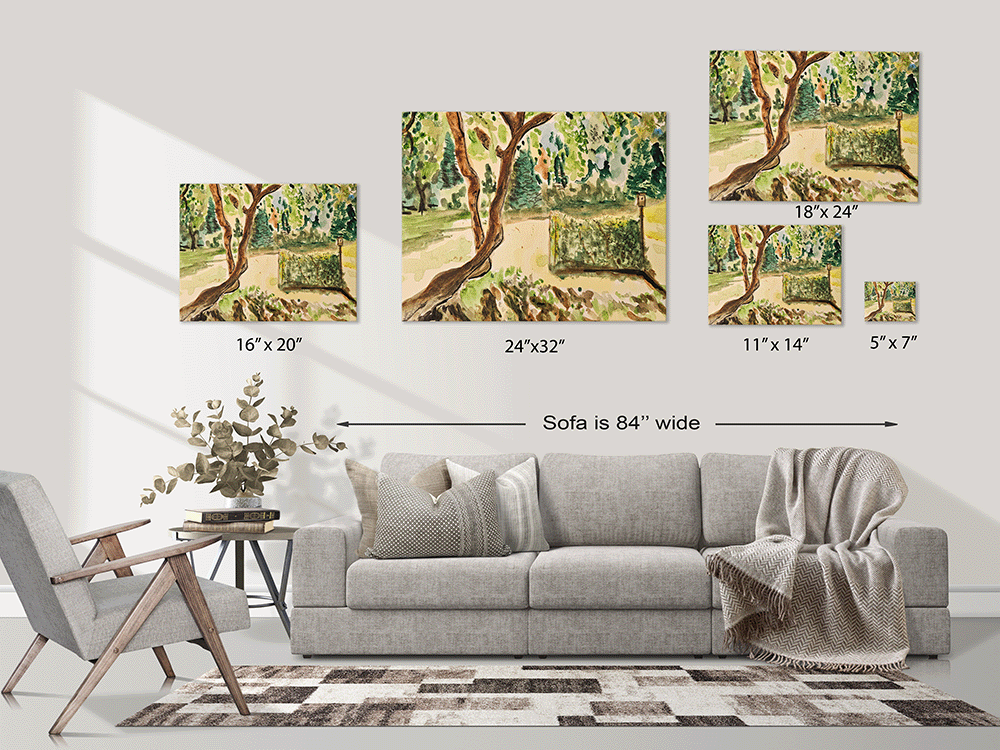 "Apples and Grapes" Gallery Wrapped Canvas - Choose Your Size!