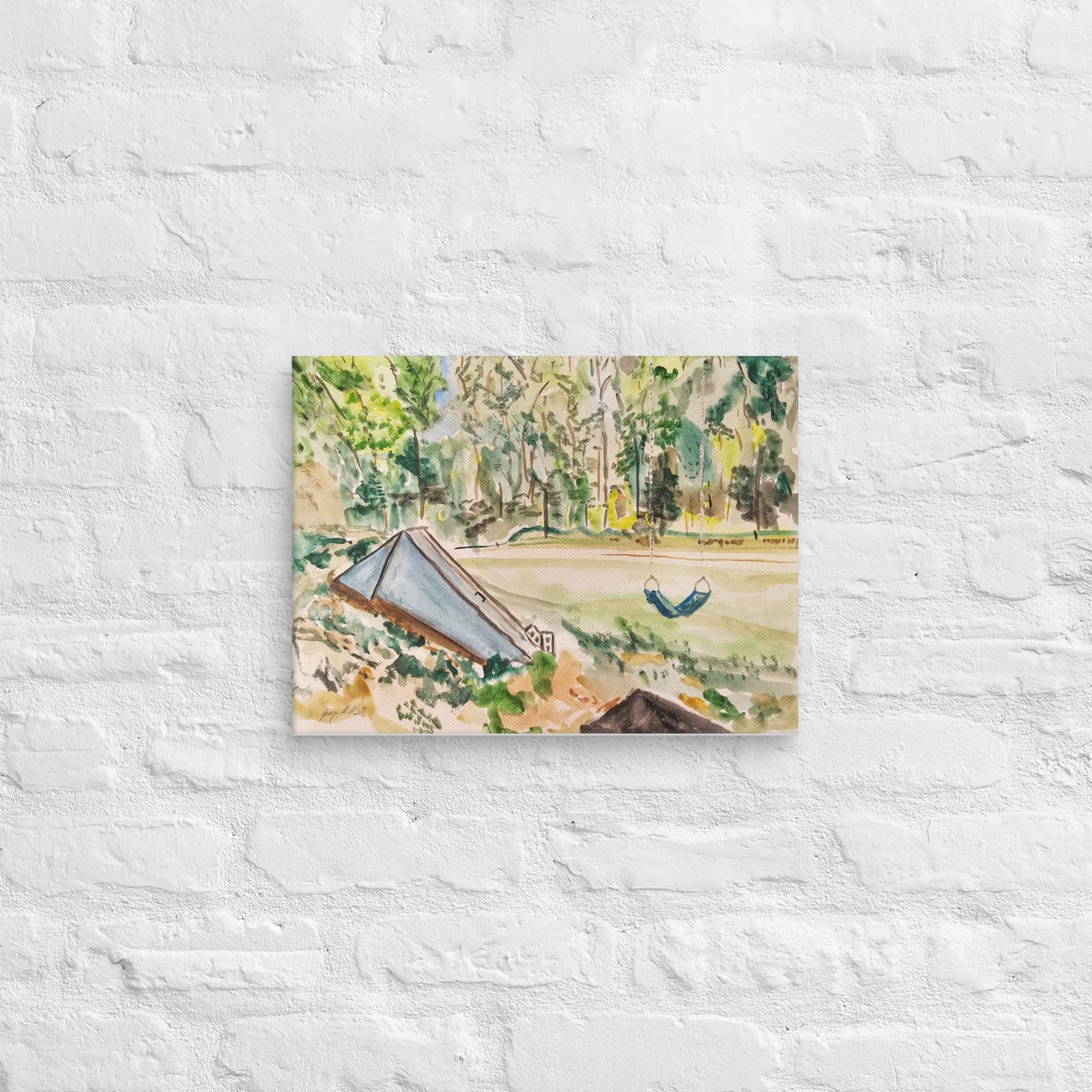 Cellar and Swing - Gallery Wrapped Canvas - Choose Your Size!