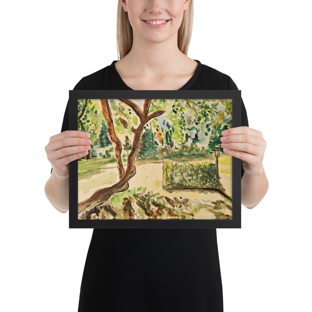 "Apples and Grapes" - 11" x 14" Gallery Print with choice of frame!
