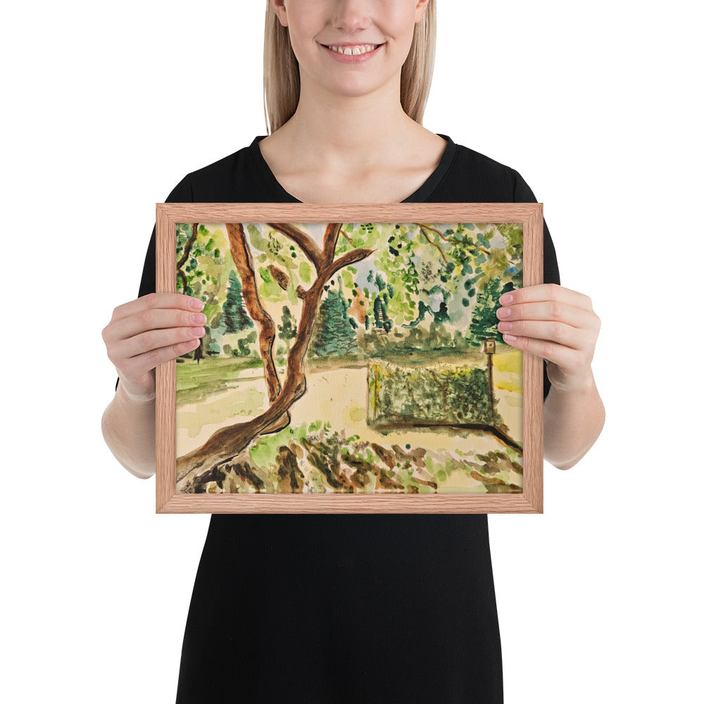 "Apples and Grapes" - 11" x 14" Gallery Print with choice of frame!