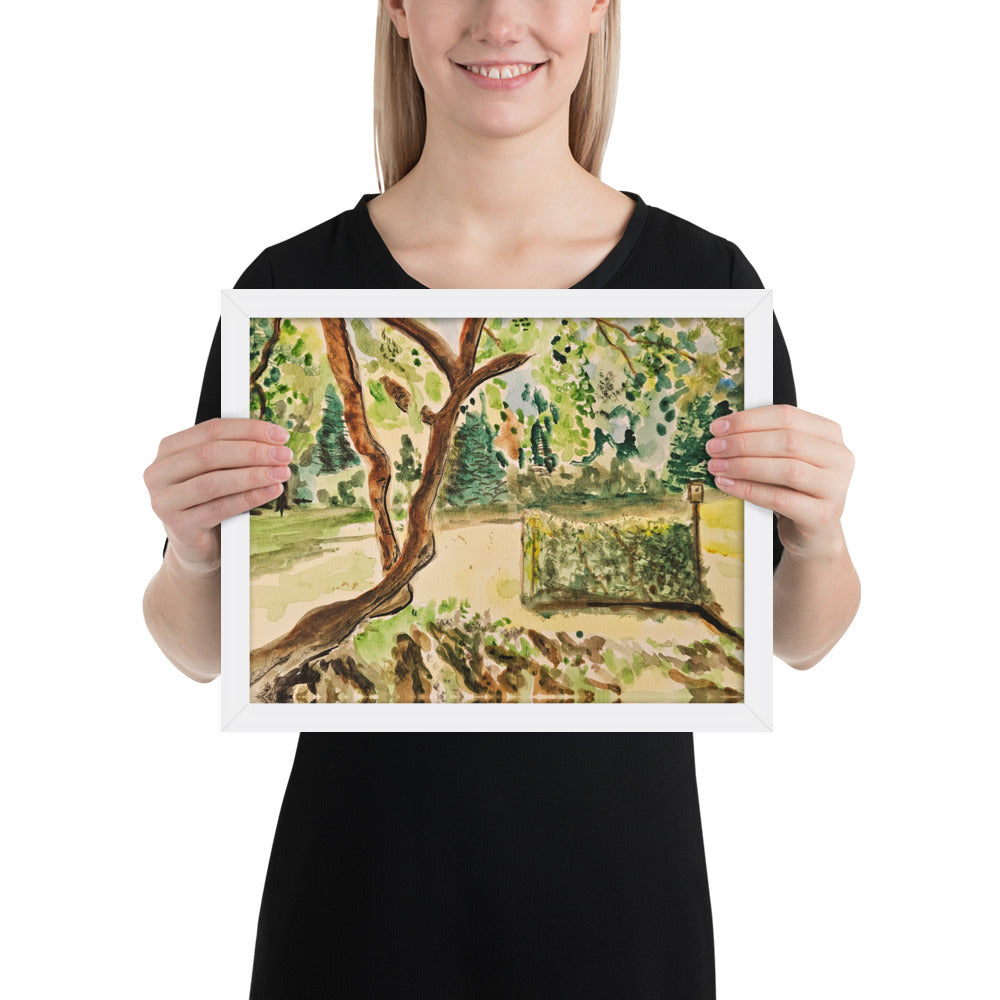 "Apples and Grapes" - 11" x 14" Gallery Print with choice of frame!