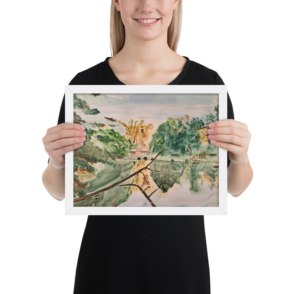 Crystal River Reflections - 11" x 14" Gallery Print with choice of frame!