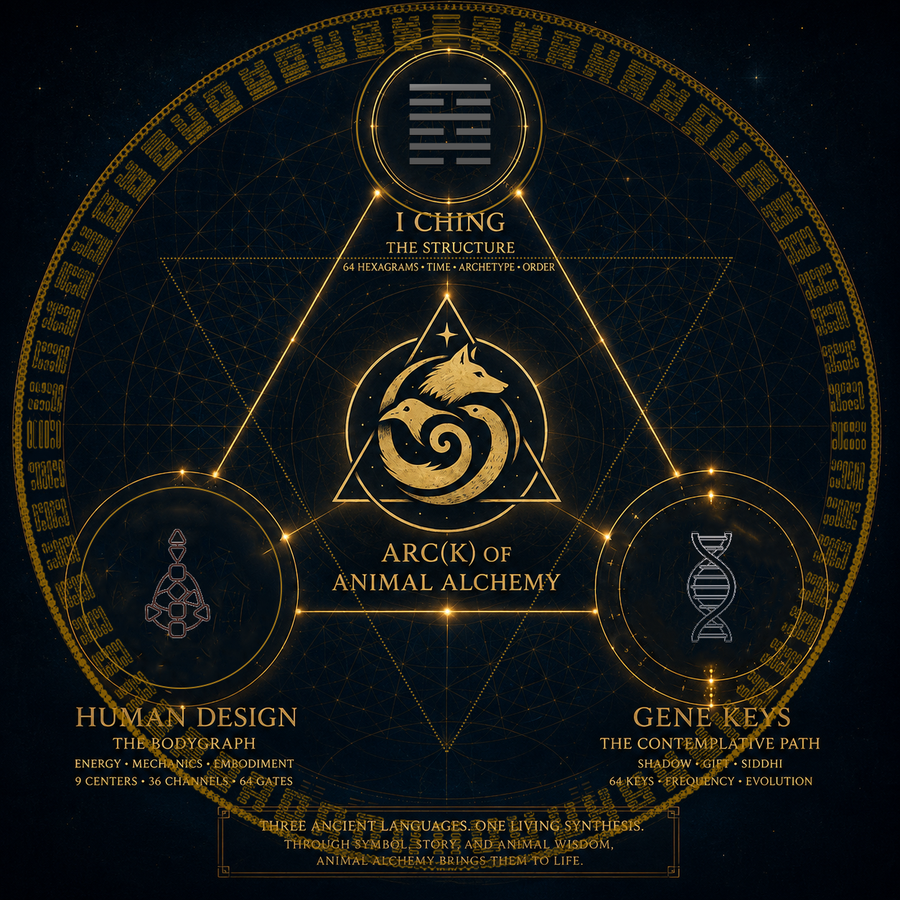 The I Ching, Human Design, and Gene Keys share the same 64 patterns