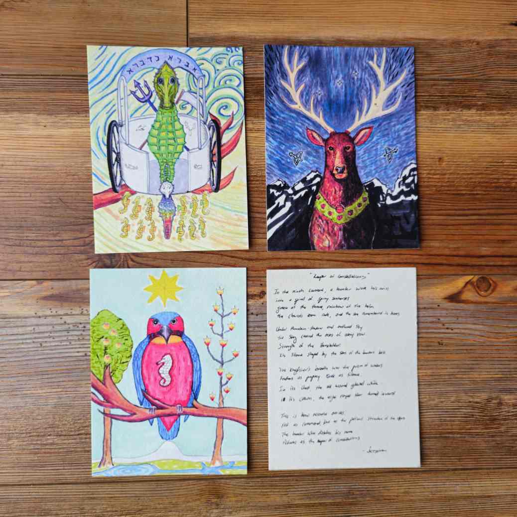 The Authority Fractal 4Card Animal Alchemy Set By Jezzatron