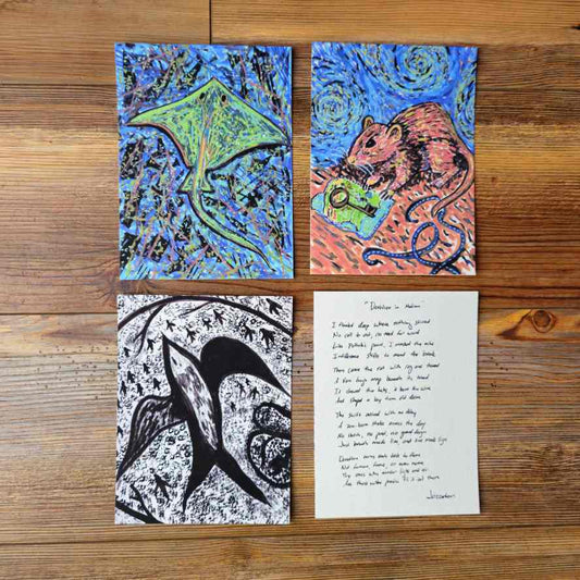 The Skill Fractal 4Card Animal Alchemy Set By Jezzatron