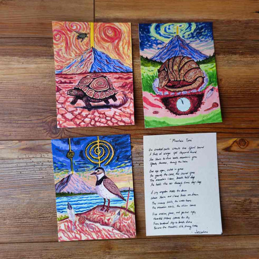 The Stillmountain Fractal 4Card Animal Alchemy Set By Jezzatron